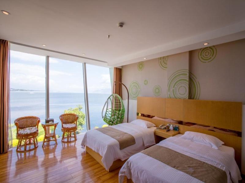 Greentree Inn Yunnan Dali Puhai Binhai Road Business Hotel Kültér fotó