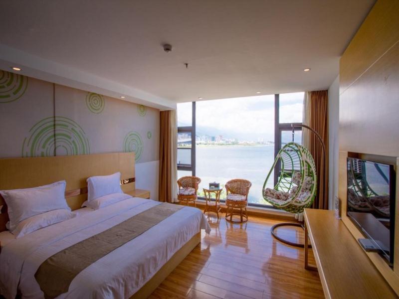 Greentree Inn Yunnan Dali Puhai Binhai Road Business Hotel Kültér fotó